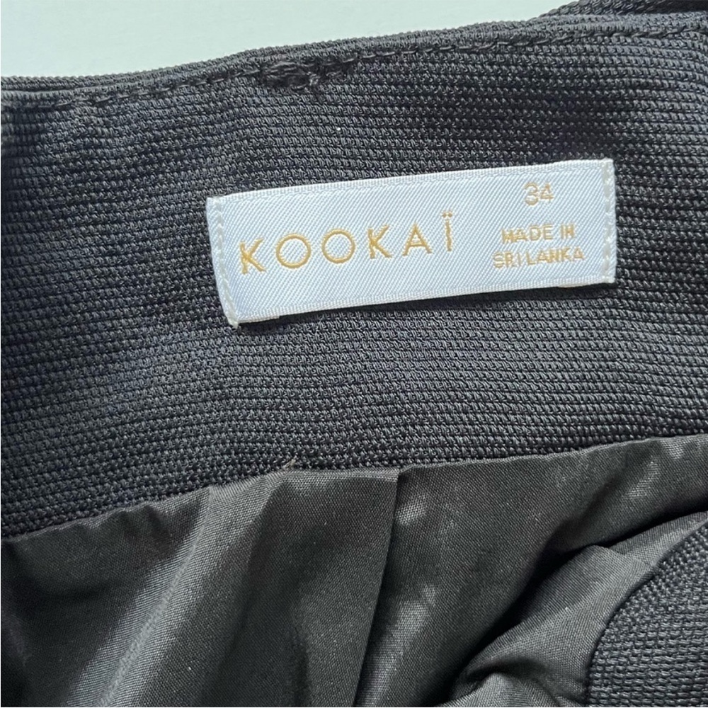 Kookai Black Tie-Waist Trousers - Picture 8 of 11